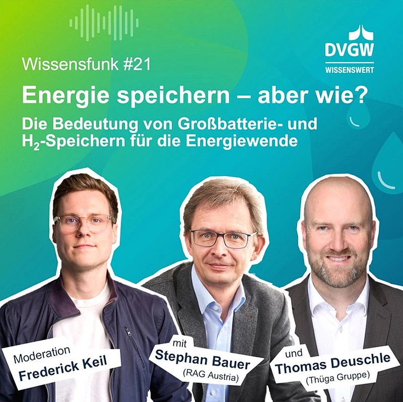 Teaser des DVGW Wissensfunk Podcast